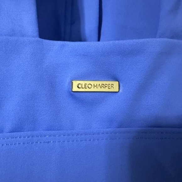 Cleo Harper Blue Activewear Top - Picture 3 of 6